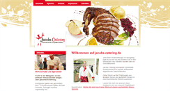 Desktop Screenshot of jacobs-catering.de